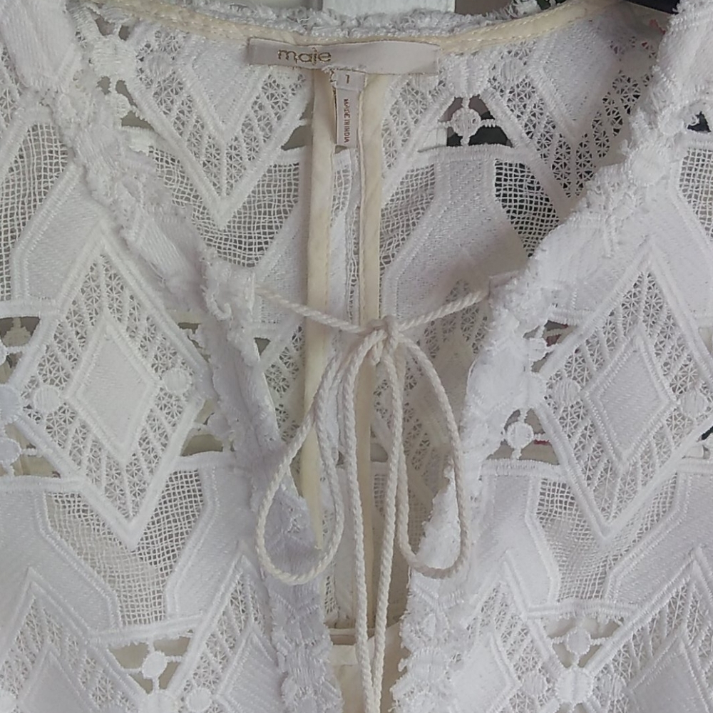 💘 Maje Rive Lace Dress - Picture 4 of 7